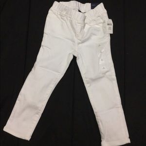 Girls’ White Jeans